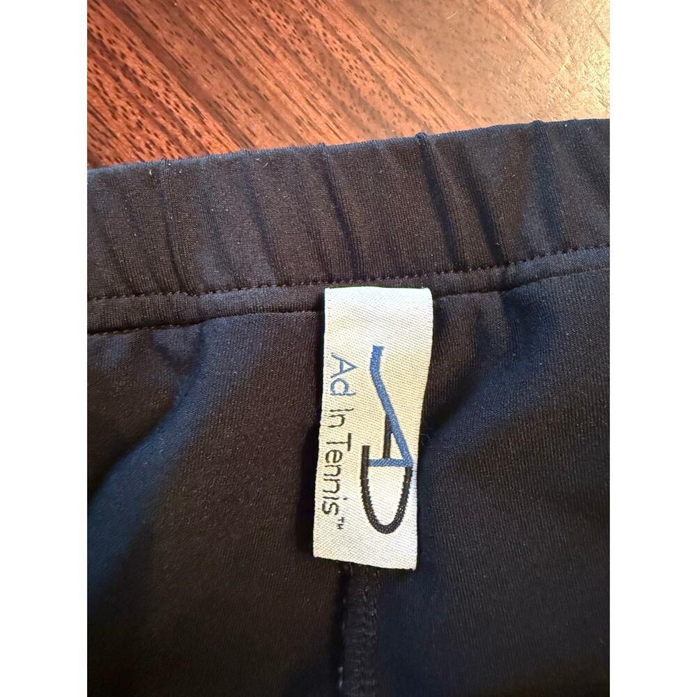 Ad In Tennis Skort Capri Pant Black Right Pocket One Size Plus Size - Picture 3 of 8